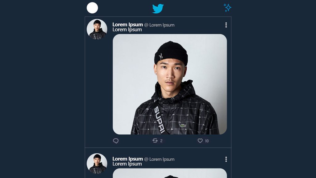 twitter post image