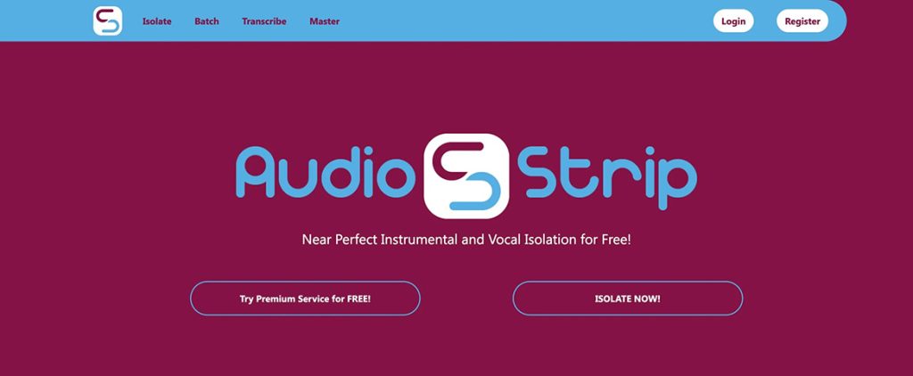 audiostrip logiciel separation piste audio voix musique artificielle ia scaled
