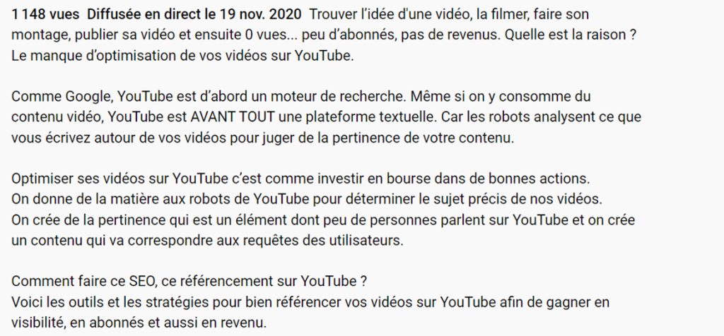 description