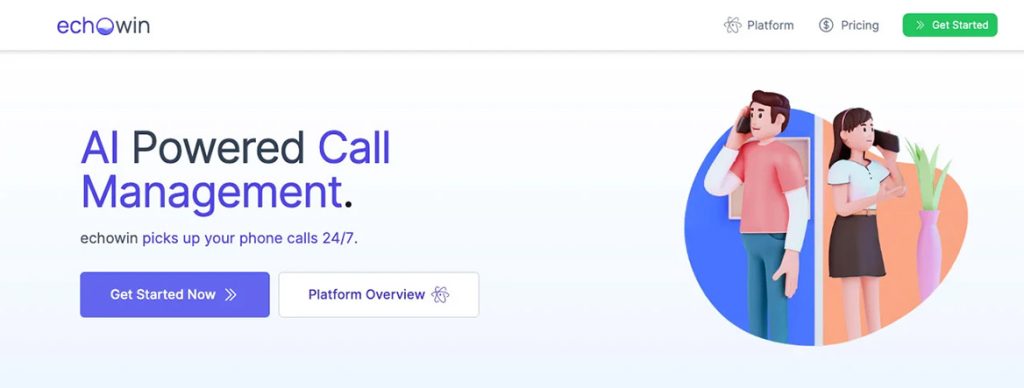 echowin logiciel chat vocal telecommunication inteligence artificielle ia