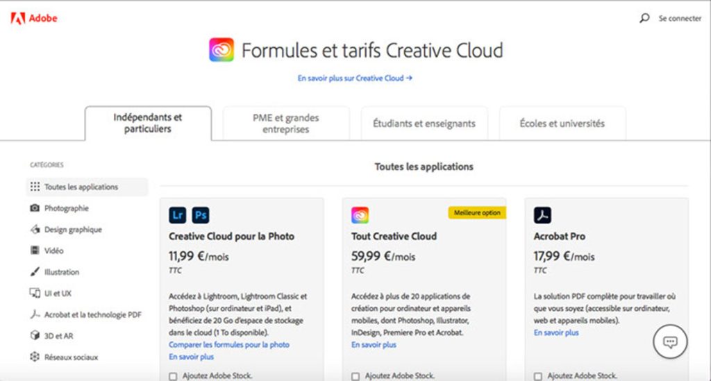 illustration adobe photoshop concepteur logiciel web site design