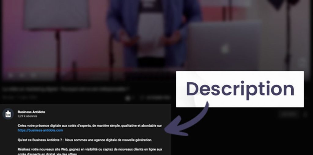 illustration description seo youtube