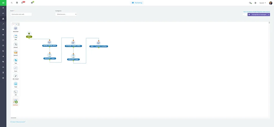 agil crm marketing automatise