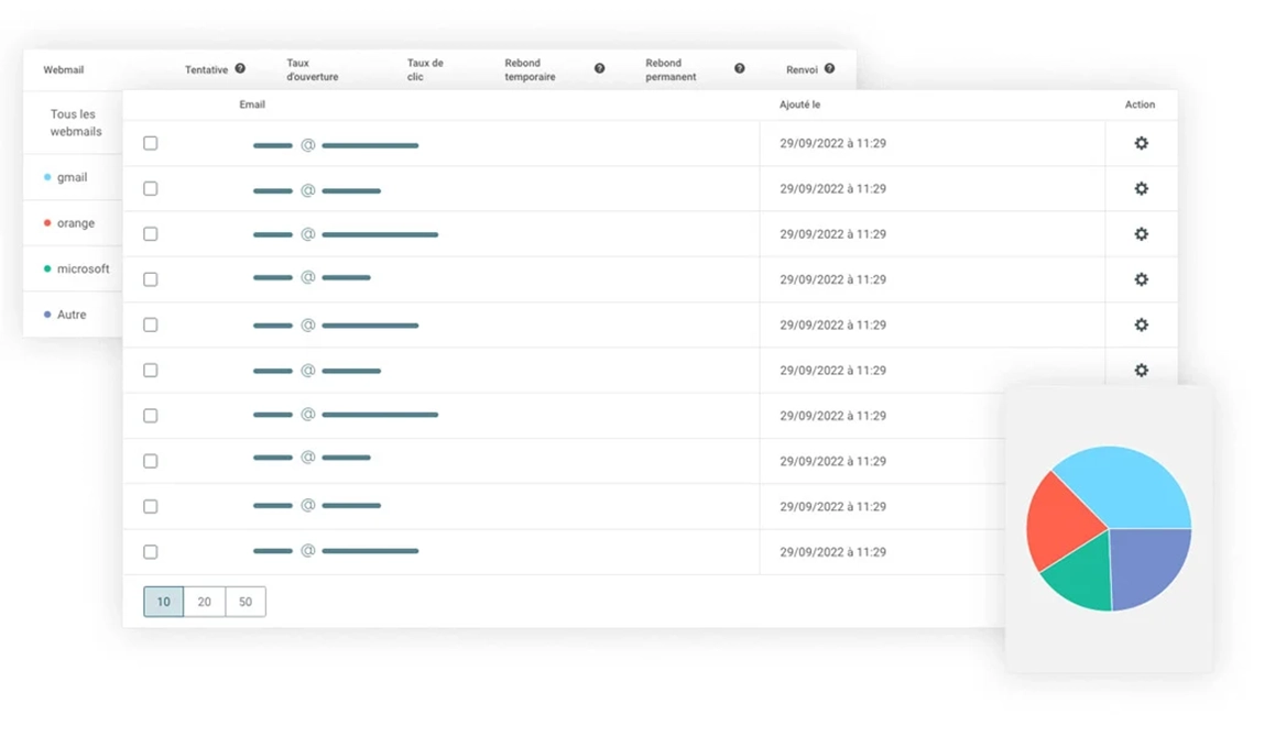 illustration mass emailing affiliation