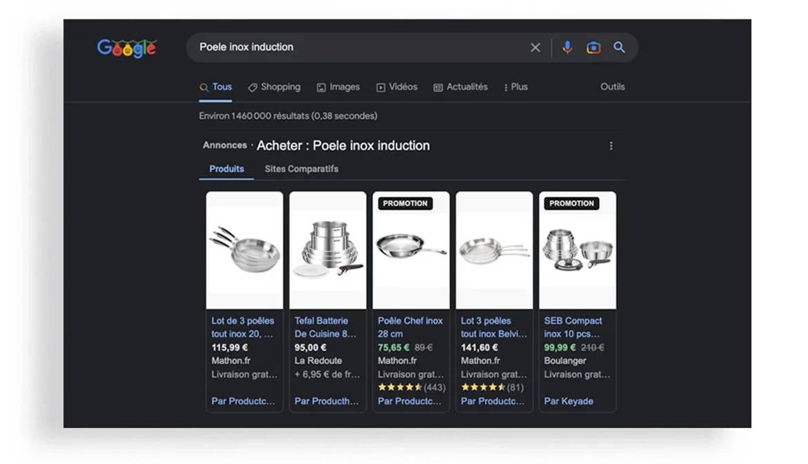 illustration canal acquisition google shopping