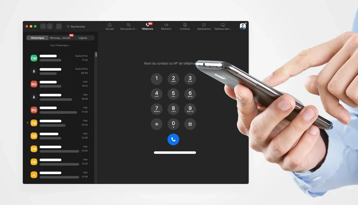 illustration canal acquisition phoning cold call